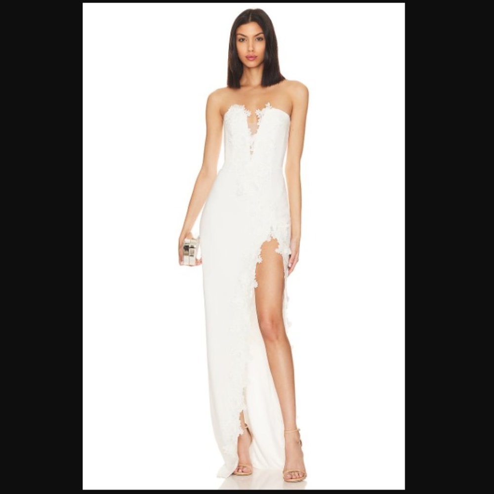 Sau Lee Florence white dress